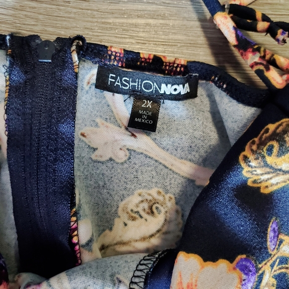 Flower Print Jumpsuit - Picture 5 of 5